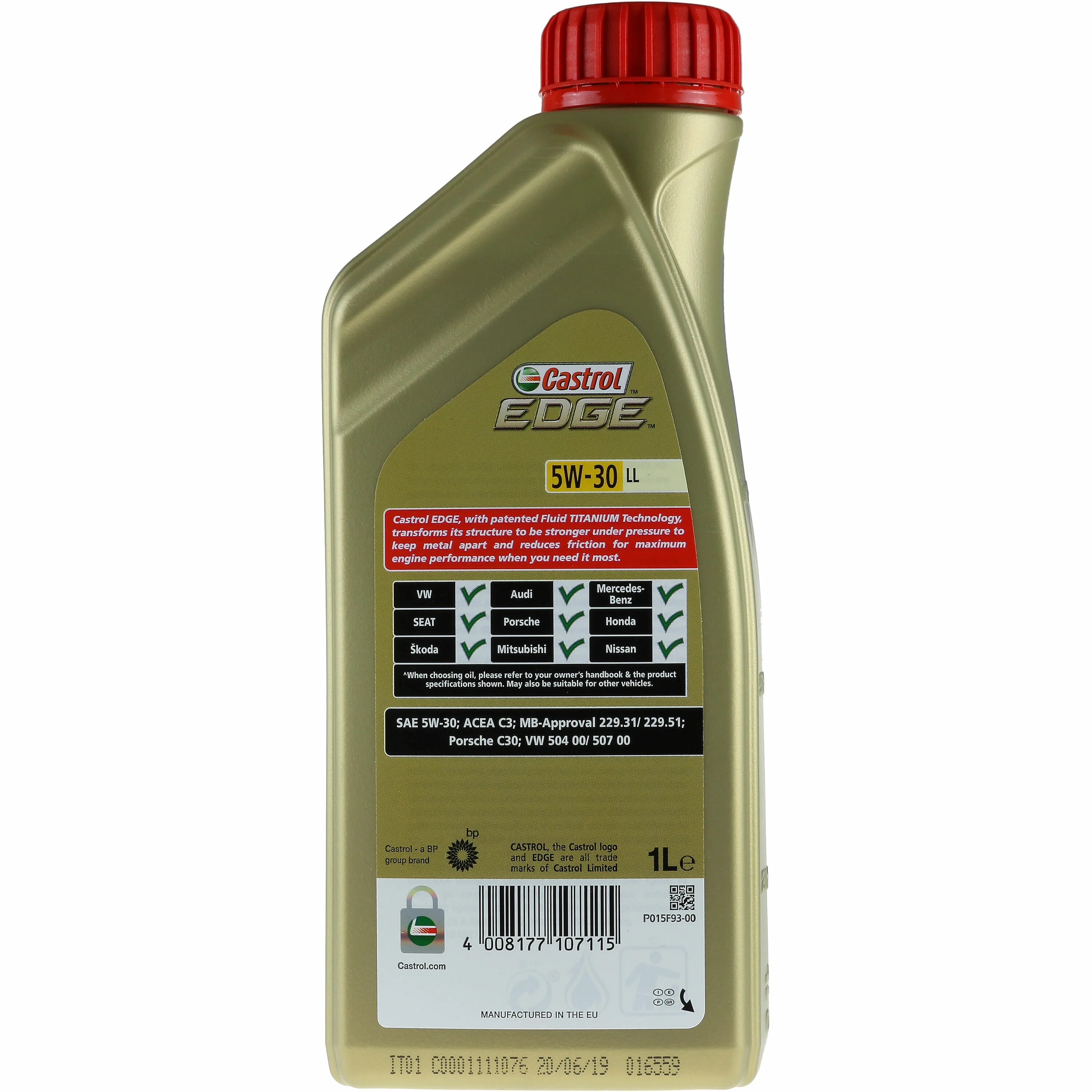 Castrol Edge 5w30 ll 1л 15667c. Castrol Edge 5w30 Titanium ll. Edge 5w30 Хонда. Castrol Edge 5w-40 ll 01 оригинал. Масло кастрол оригинал