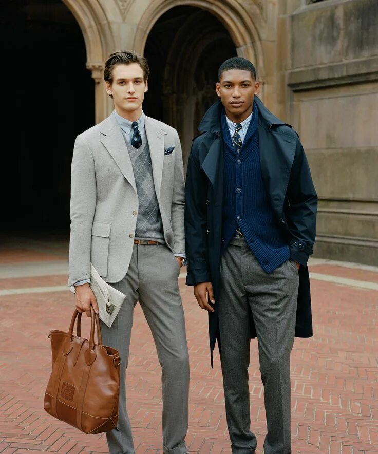 Green belt on yellow pantd Ralph Lauren Menswear Spring-Summer 2013 Campaign: Bu