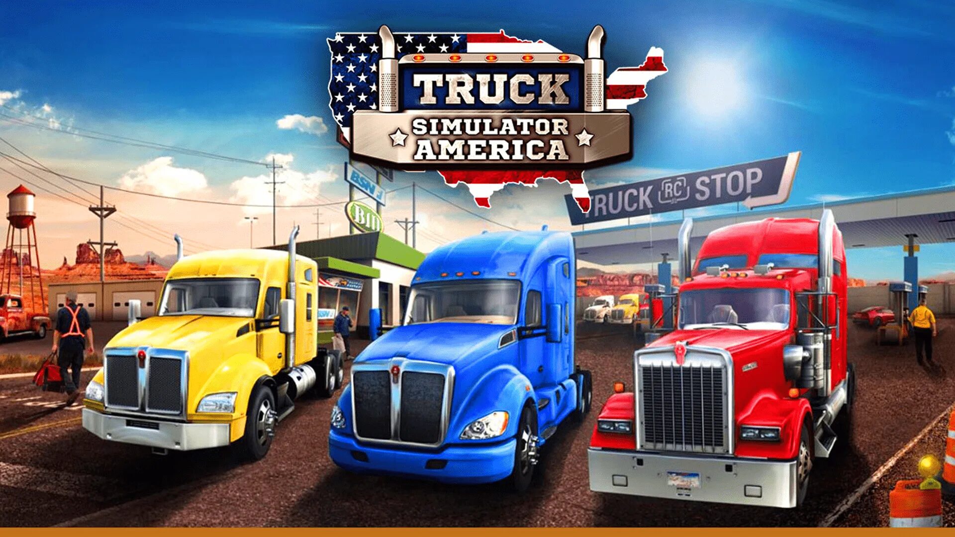 Америка трак симулятор. Truck Simulation 19. Трак симулятор 16. Truck Simulator 2018. Симулятор грузовиков на телефон