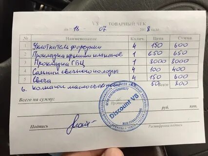 Как пишется чека