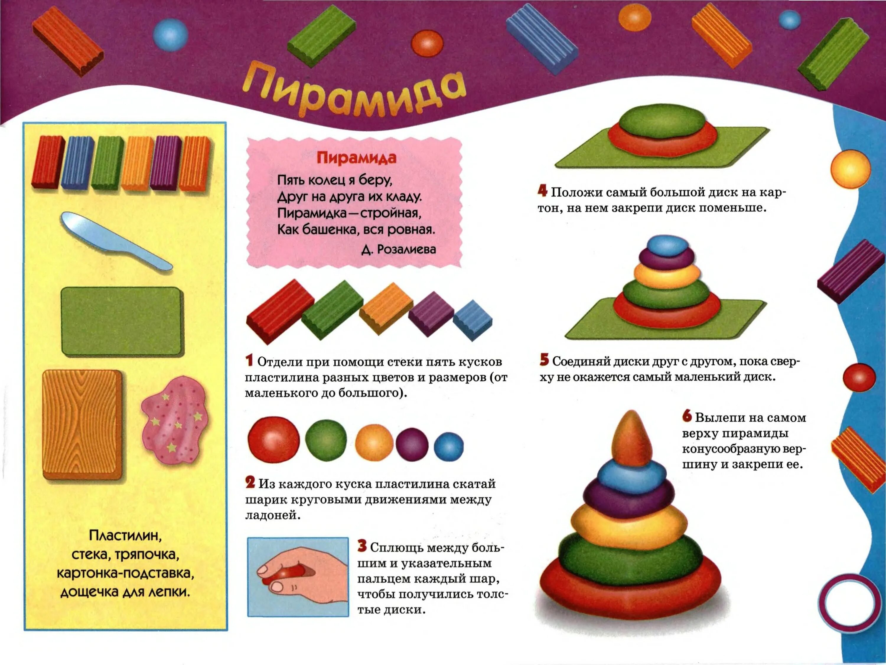Лепка пиркмидка яселтная группв. Занятия с пластилином. Лепка пирамидка средняя группа. Пирамидка из пластилина. Лепка книга средняя группа