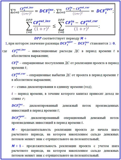 Dpbp инвестиционного проекта