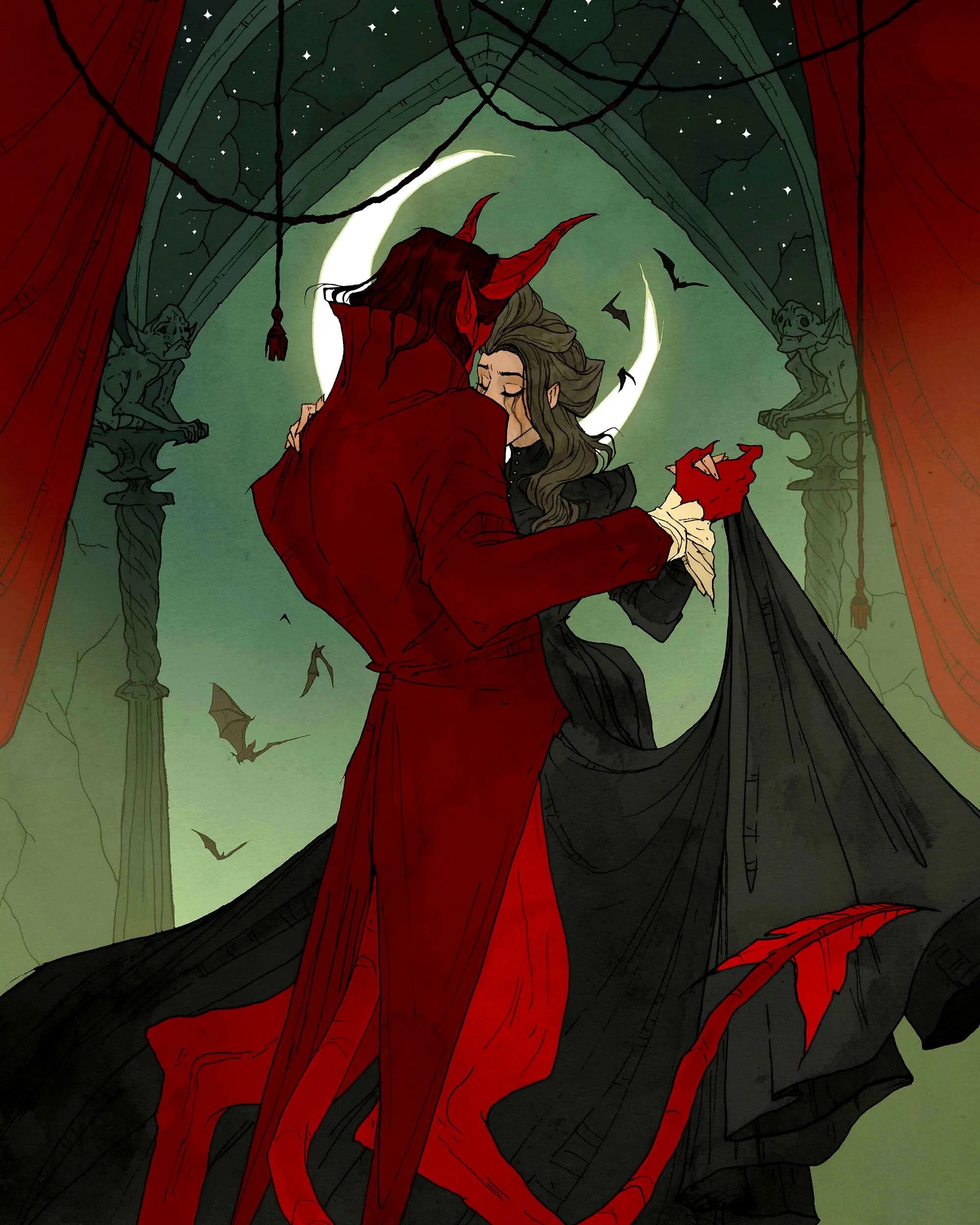 Abigail Larson Персефона. Эбигейл Ларсон вампир. Эбигейл Ларсон демоны. Эбигейл Ларсон красная шапочка.