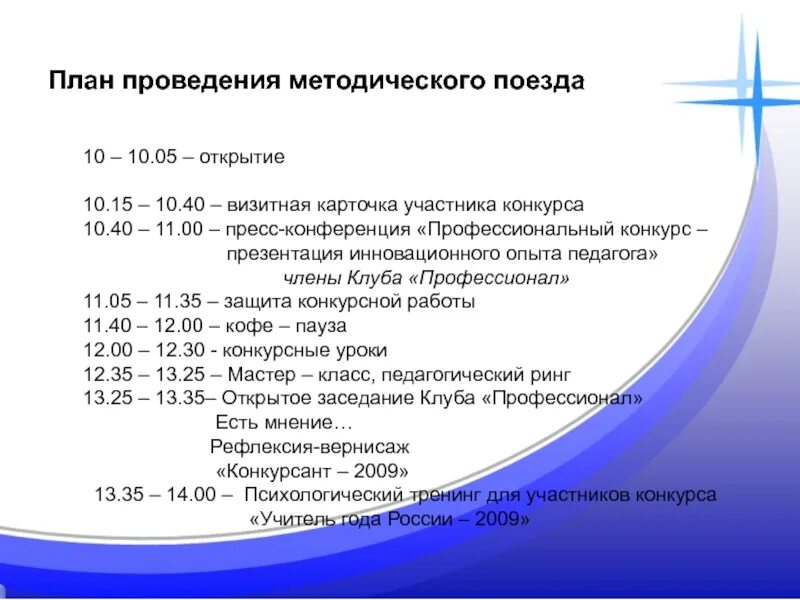 Карточка участника конкурса. План проведения конкурса. План проведения конкурса профессионального мастерства. План проведения викторины. План проведения соревнований.