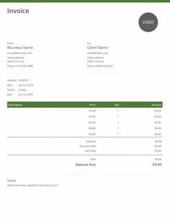 Invoice address