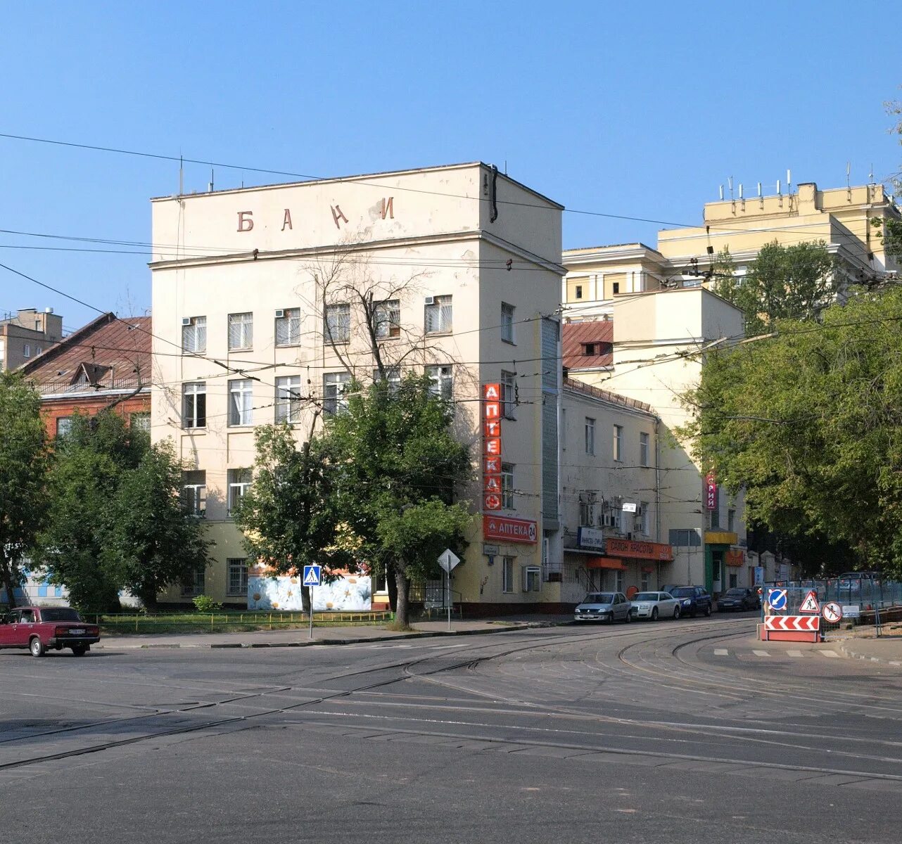 Москва улица орджоникидзе 1. Донские бани Орджоникидзе. Новый театр Орджоникидзе 5.