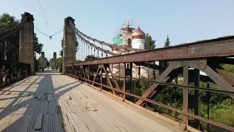 Мост в острове псковская область