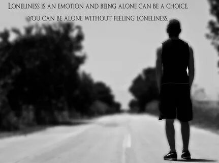 Alone but