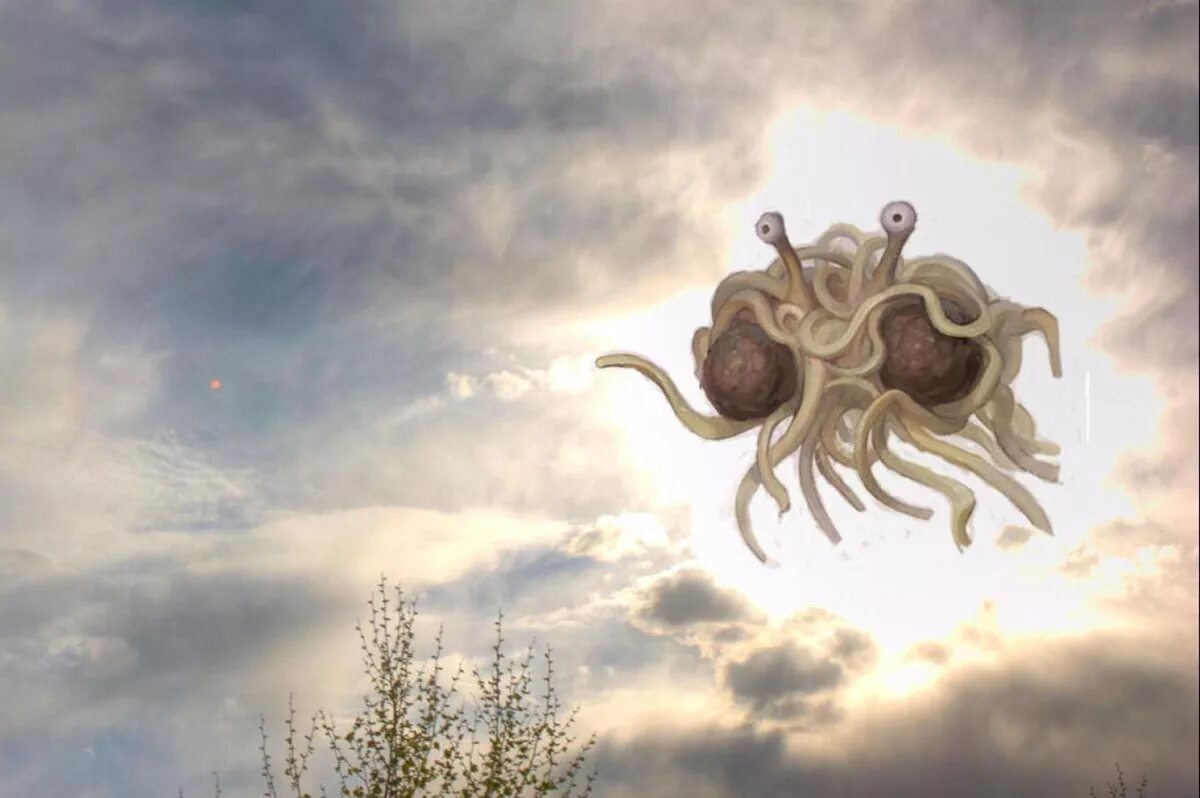 летающего макаронного