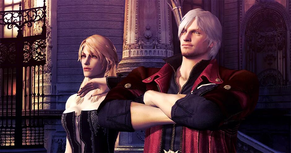 Коллекция работ от kawaiidetectiveenthusiast. Devil May Cry 4 Триш. Данте Триш леди. Devil May Cry 4 Триш и леди. Devil May Cry 4 Данте леди и Триш.