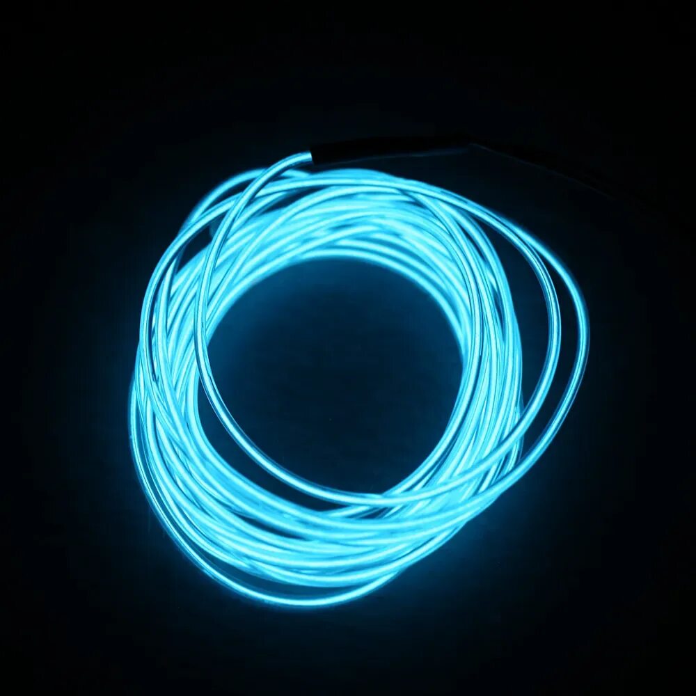 Неоновые провода. Светящиеся провода. Светящийся шнур. Гибкий светящийся шнур. Неоновый провод