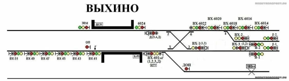 346 выхино коренево. Схема ж/д платформы Выхино. Схема станции Выхино. Станция Выхино схема платформ. Схема ЖД станции Выхино.