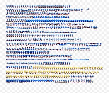Sonic sprite sheet