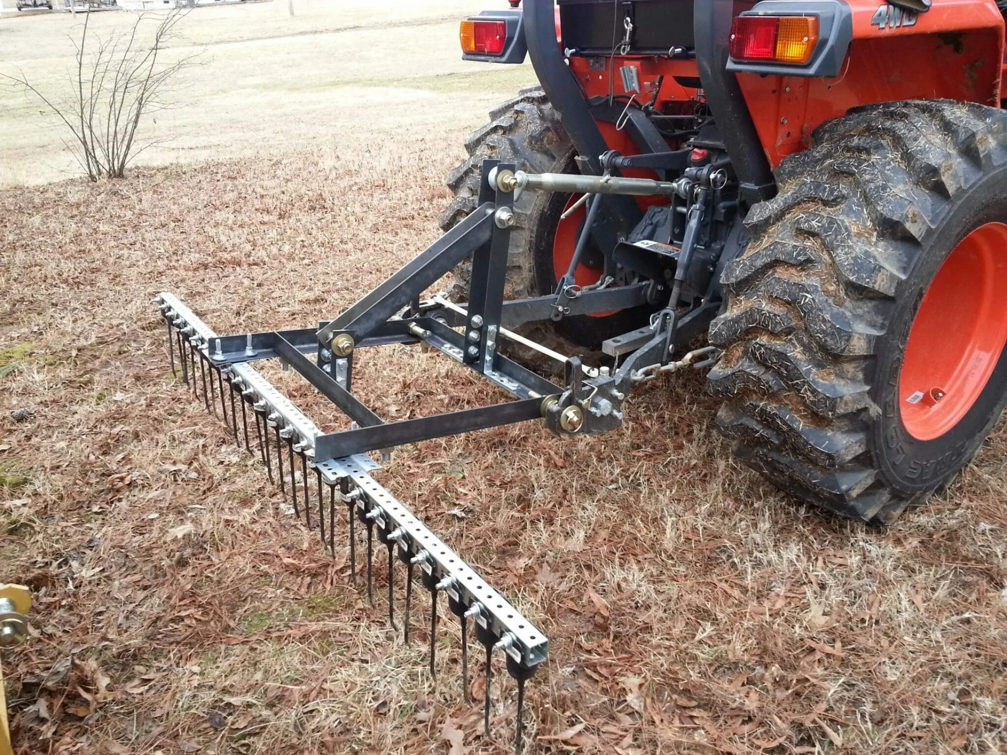 Pine Needle Rake. Rake 5