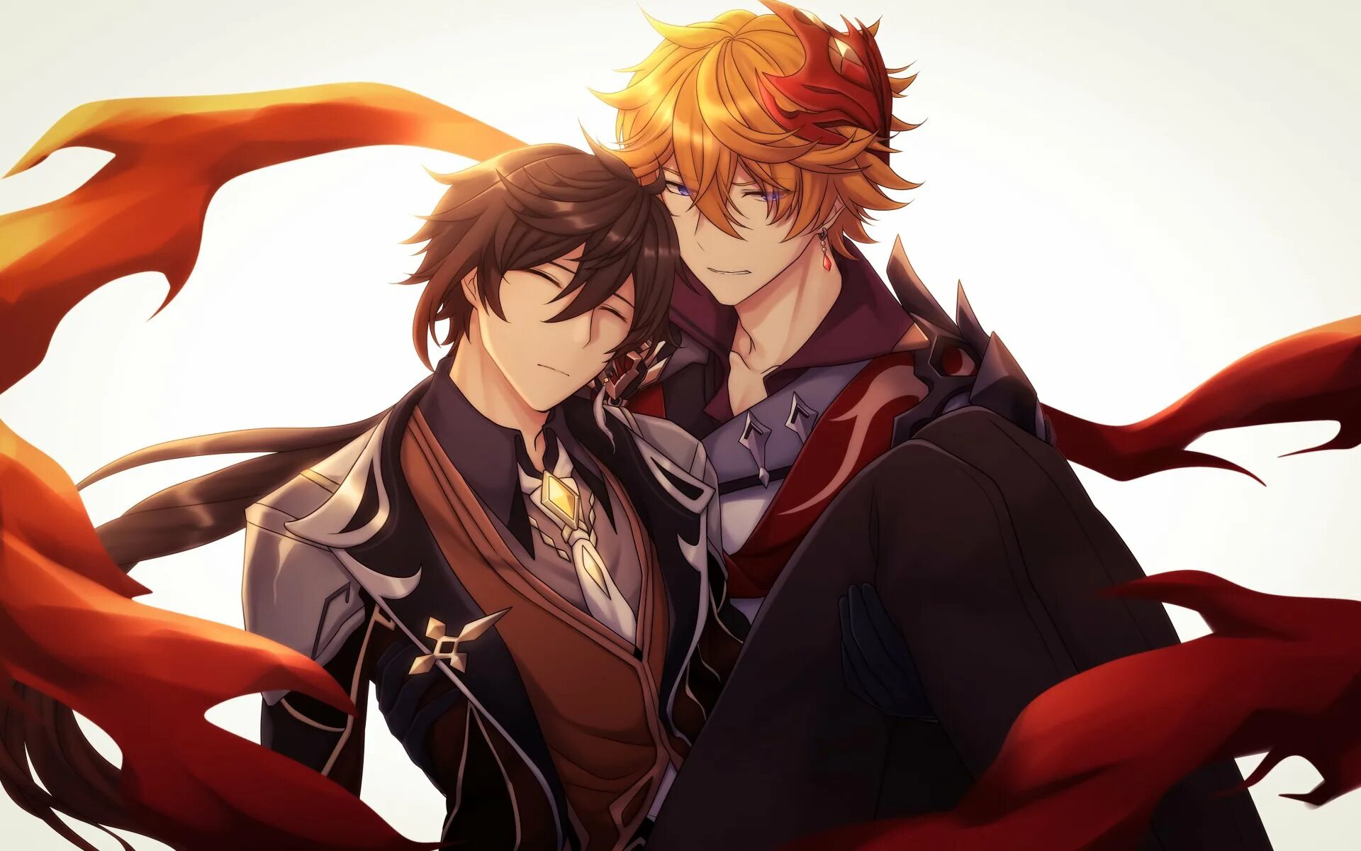 джун ли и тарталья геншин арт. чайльд тарталья. чайли геншин. геншин сяо x джун ли. чжун ли и аякс.