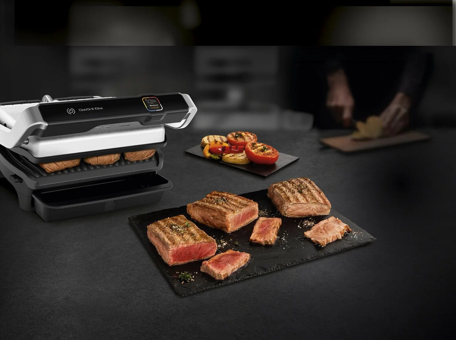 Tefal Optigrill Elite gc750d30. Tefal Optigrill Elite. Optigrill Elite gc750d30. Гриль Тефаль Optigrill Elite. Купить гриль tefal optigrill