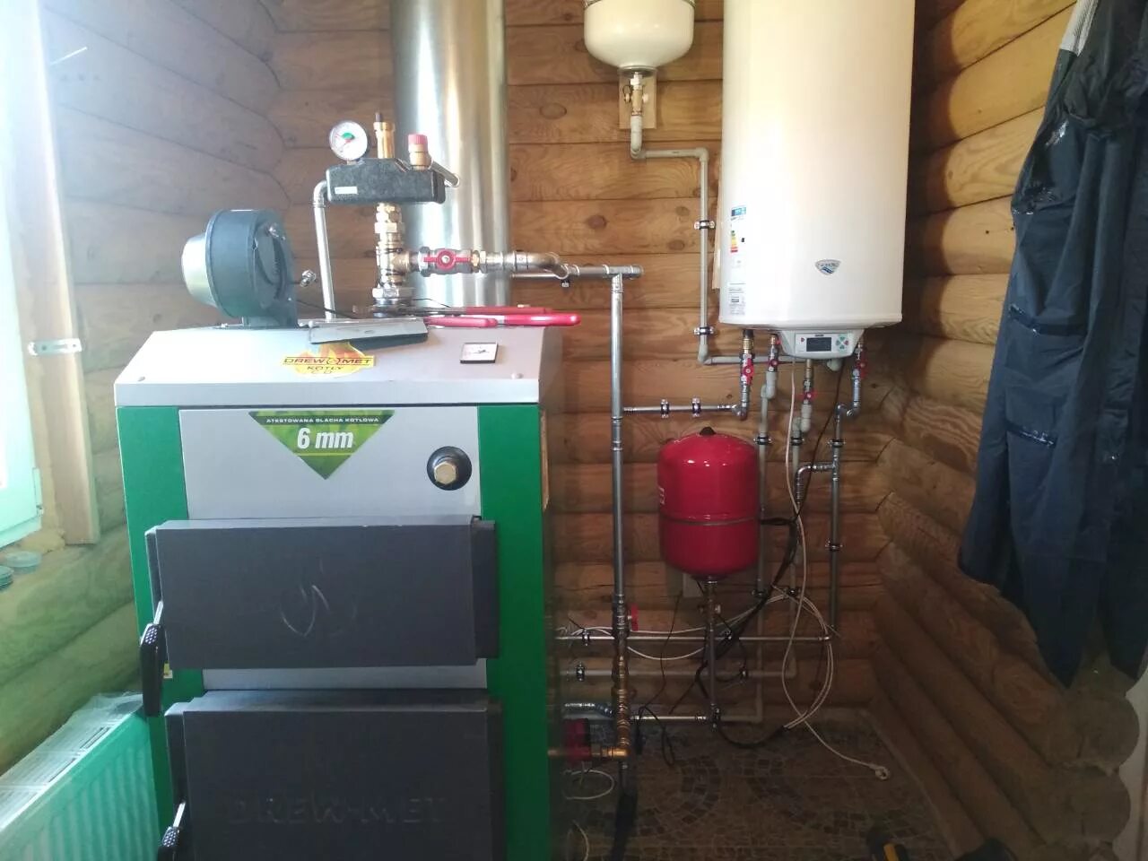 Установка бытовых котлов