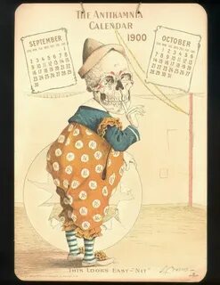 Календарь 1900