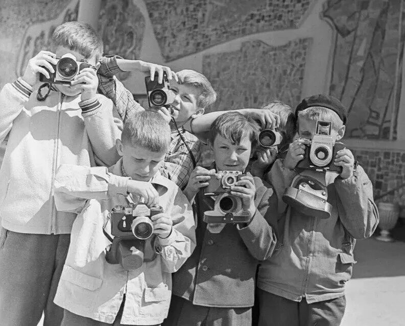 Советское детство. Дети советского Союза. Советский фотограф. Фотокружок для детей.