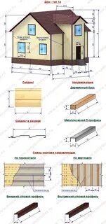 Рассчитать сайдинг на дом
