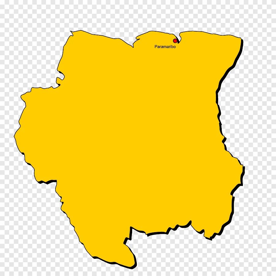 Border areas. Суринам. suriname map. kygizia map borders png.
