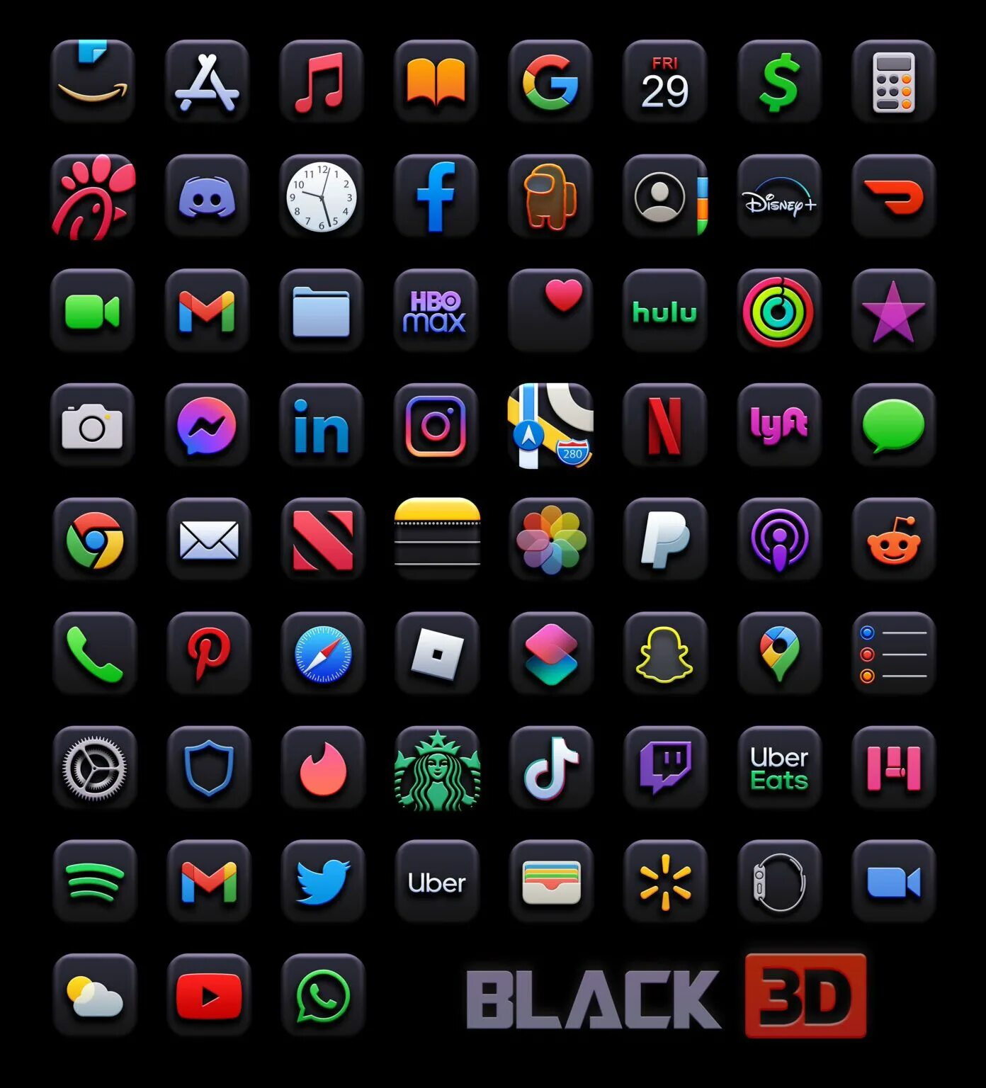 Ios icon pack