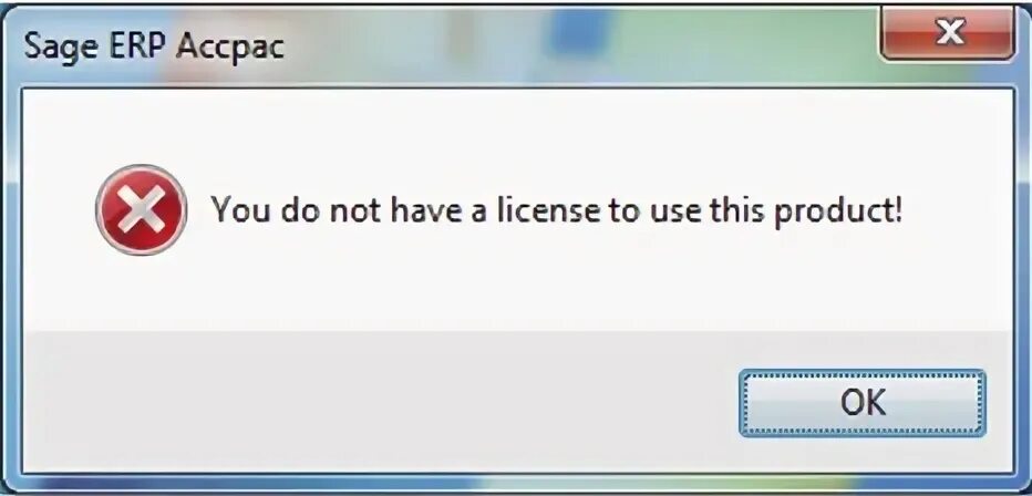 Error while opening