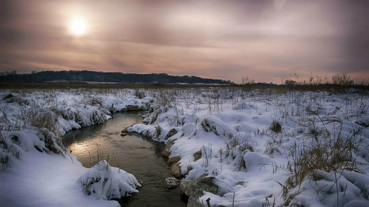 Талые воды с полей