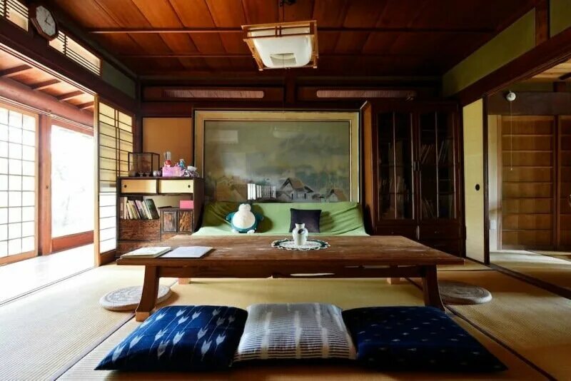 Летний домик в японском стиле. Летний японский домик внутри. Летний домик в Японии. Маленький японский домик интерьер. Японские дома купить
