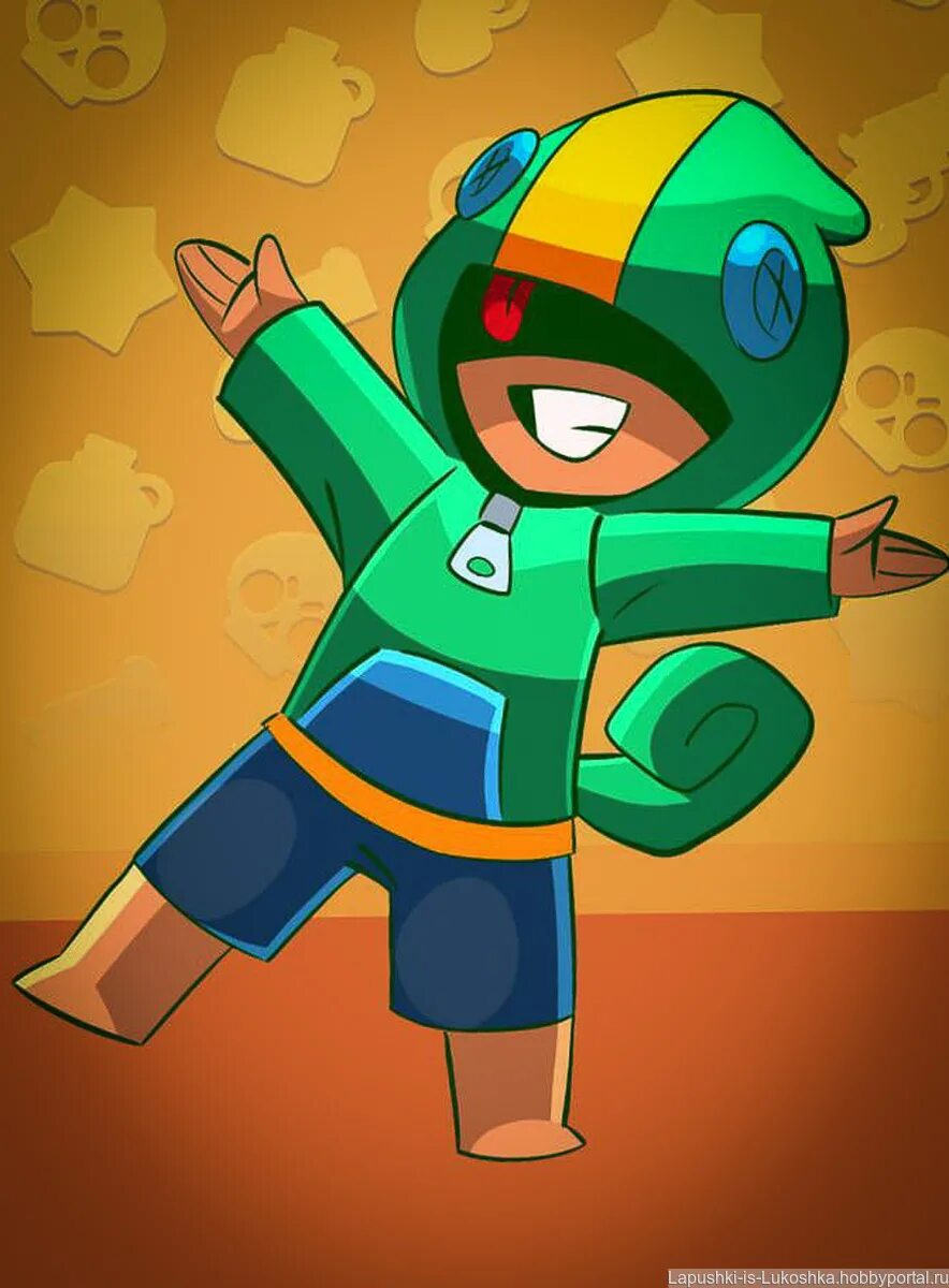 Леона из игры star. Герои Brawl Stars Leon.