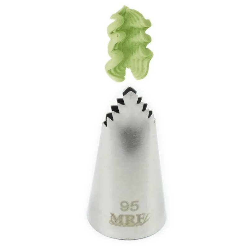 7pcs Leaf Cup Cake Decor Stainless Steel Icing Piping Nozzles Set Past - Electro