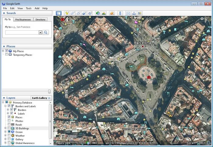 Барселона Google Earth. Гугл карты. Гугл земля. Гугл карты 3д.