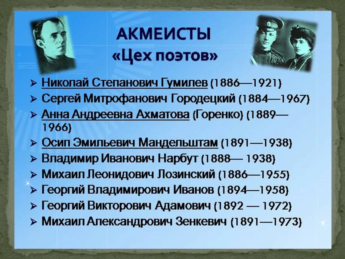 Поэты акмеисты серебряного века. Известные акмеисты. Писатели акмеисты 20 века. Поэты акмеисты 20 века. Цех поэтов акмеизм.