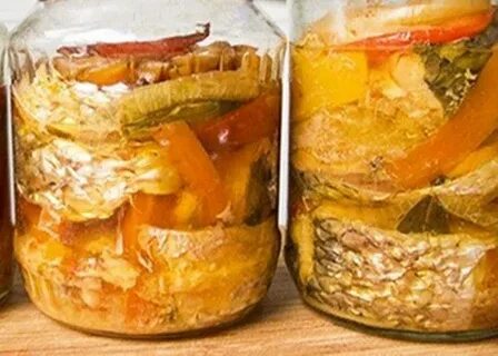 Овощи с рыбными консервами рецепт