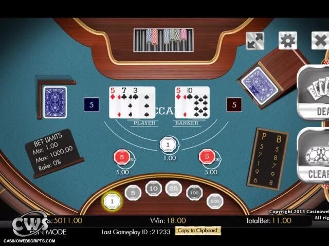 Играть баккара на деньги karty na dengi