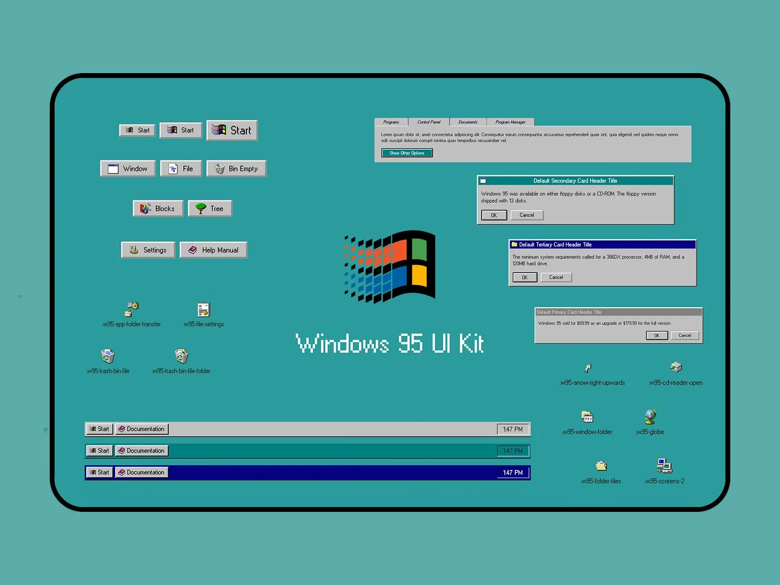 Windows ui. Виндовс 95 Интерфейс. Windows 95 UI. Старый Интерфейс виндовс. Стиль Windows 95.