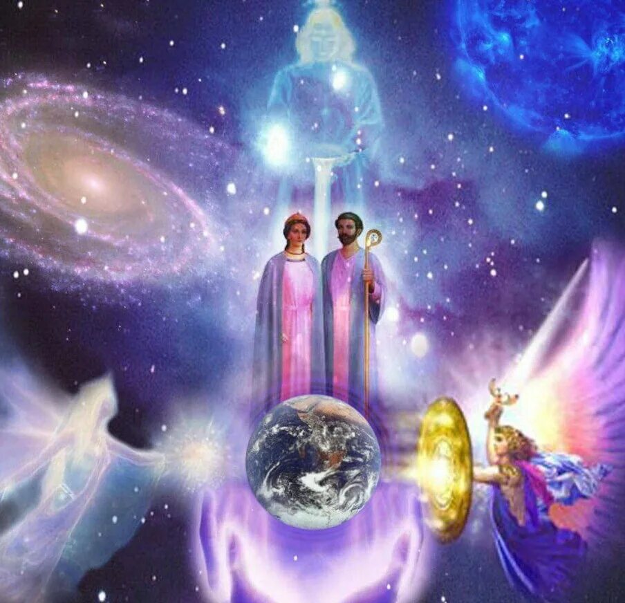 Изначальный бог. Икона Элохим - Бог Творец. Галактический Христос Мелхиседек. Высшие силы Вселенной. Космос высшие силы.