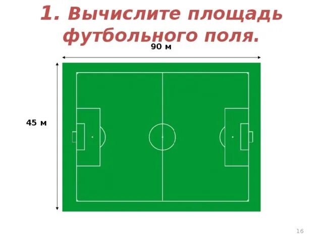 Размер футбольного поля в россии. Площадь футбольного поля стандарт. Разметка футбольного поля 90х60. Площадь стандартного футбольного поля м2. Футбольное поле Размеры площадь.