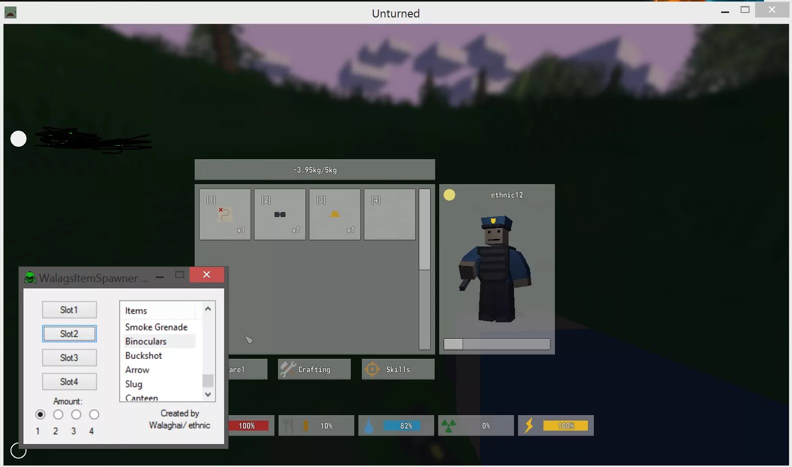 Unturned как создать с друзьями. Читы на unturned. unturned навыки.