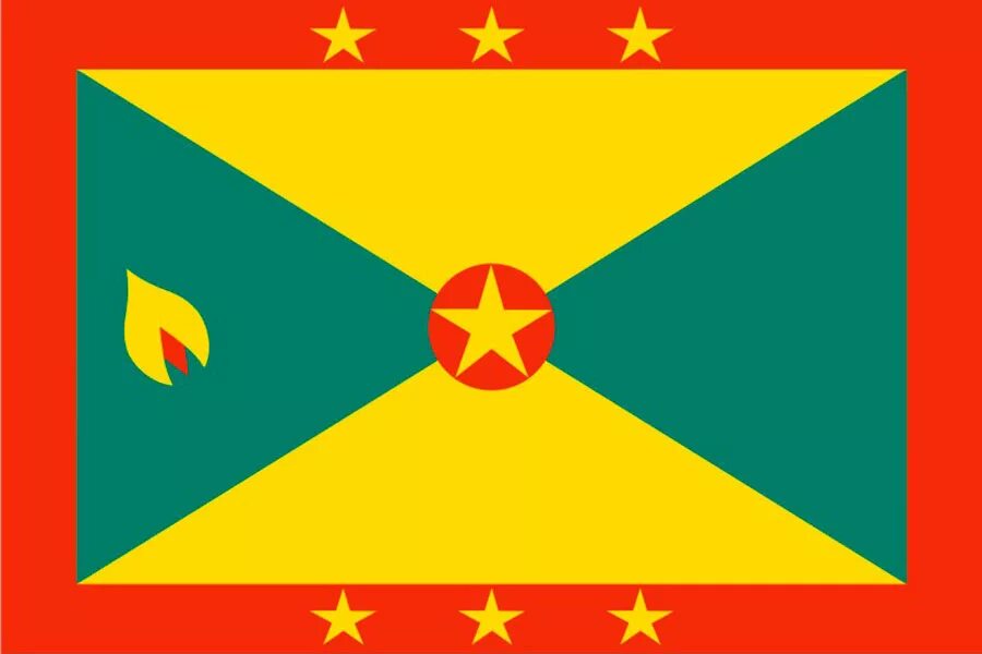 Gx flags. Флаг Гренады. Флаги государств. Флаги малоизвестных стран. Флаги стран со звездами
