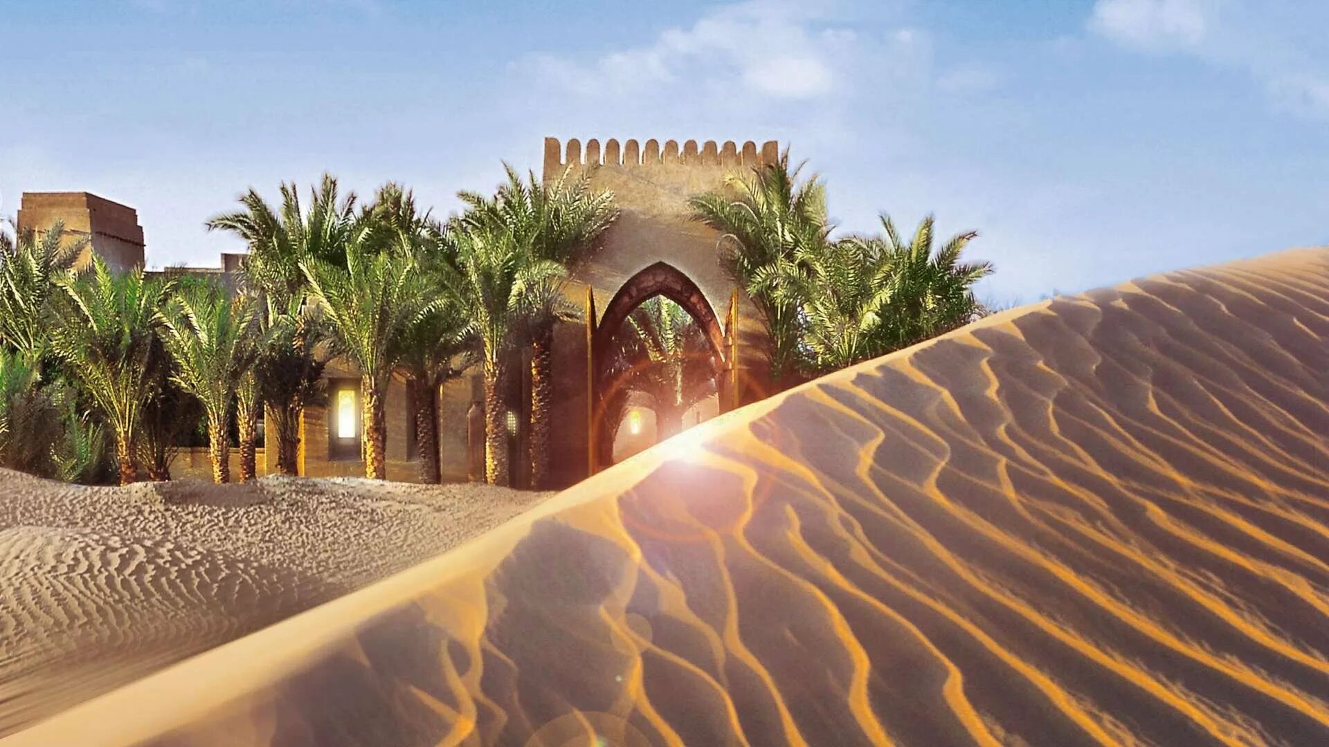 Оазис Дубай. Арабские эмираты Оазис в пустыне. Барханы Оазис Саудовская Аравия. Песчаные Барханы Дубай.