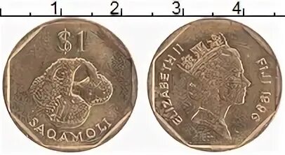 1 доллар фиджи