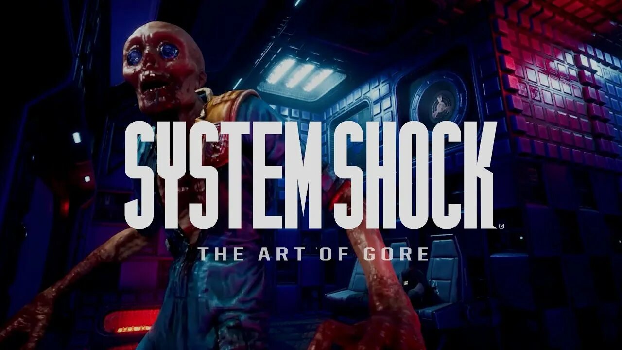 Покажи шок. System Shock (2023). System Shock 1 ремастер. System Shock киберпространство.