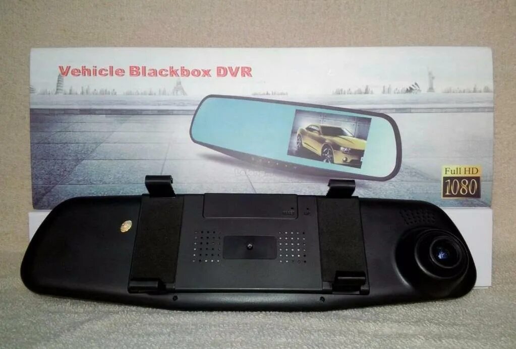 Видеорегистратор зеркало vehicle Blackbox DVR. Видеорегистратор vehicle Blackbox DVR 2 камеры.