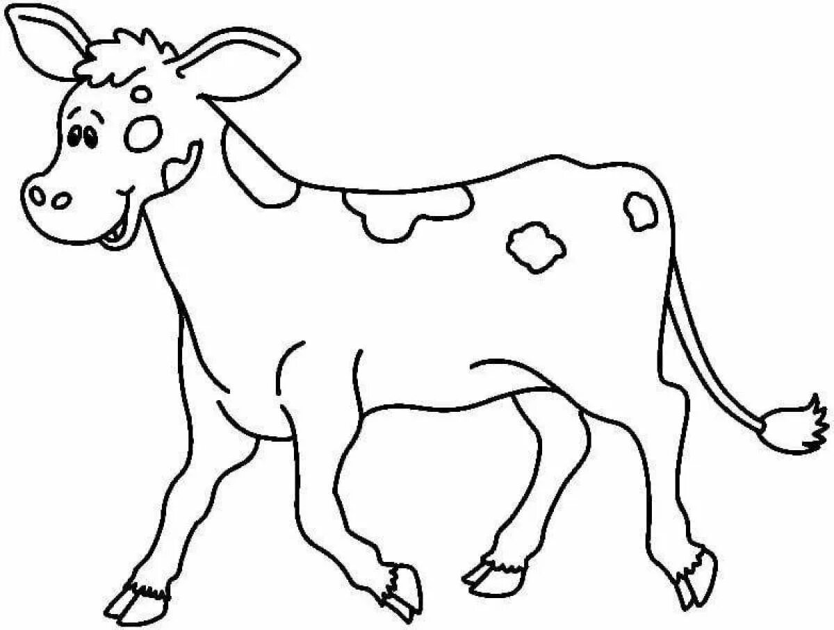 Раскраски для детей 3 года коровы. Раскраска корова. Корова раскраска для детей. Корова раскраска для малышей. Корова рисунок раскраска.