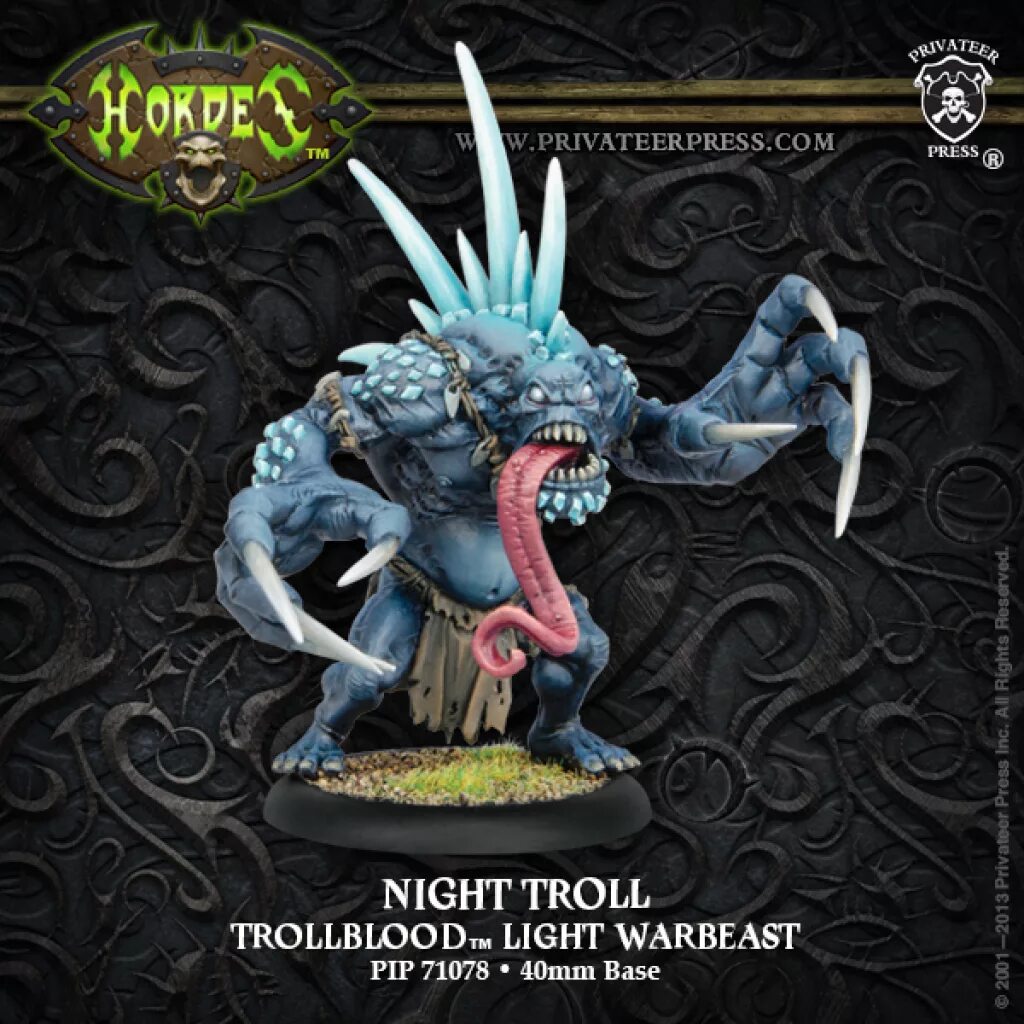 Тролль стор. Warmachine Trollbloods. Horde Warbeast. Ночной Тролль. Warmachine Hordes trolls.