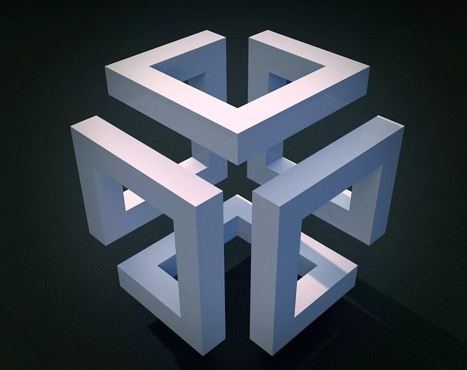 Майнкрафт геометр. 3d фигуры. невозможные фигуры. интересные фигуры. геометрические фигуры 3д.
