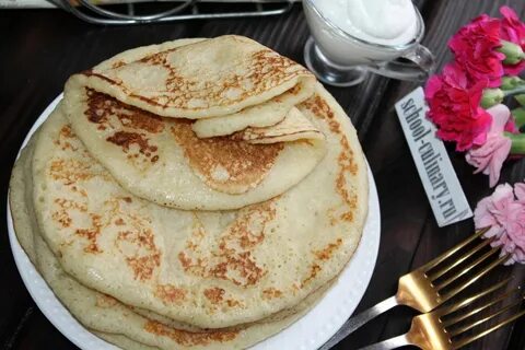 Блины на опаре рецепт