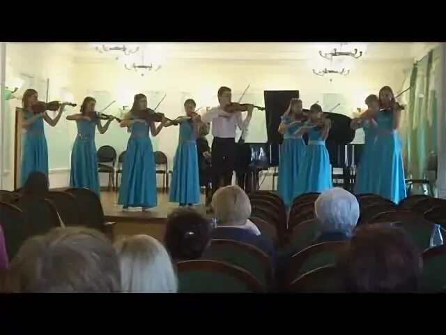 Вальс ансамбль скрипачей