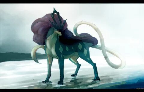 Suicune by CafeMellowDays.deviantart.com on @deviantART Art, Pokemon, Anime